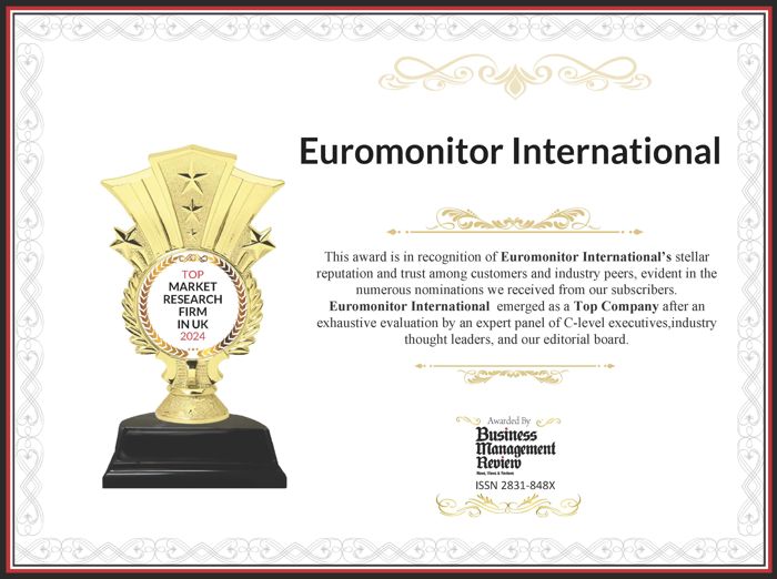 Euromonitor International Certificate